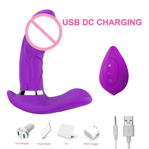 الجملة سراويل تهتز النساء الجنس ألعاب جنسية قوية الاهتزاز Insertable G-بقعة عن لبس هزاز - Product Image 5