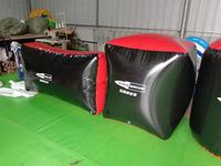 Vente en gros de Paintball gonflable personnalisé, barrière de Paintball gonflable en pvc, mur de bunker de paintball gonflable.