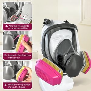 <span class=keywords><strong>Filtre</strong></span> à cartouche 60923 haute efficacité <span class=keywords><strong>EN</strong></span> <span class=keywords><strong>14387</strong></span> Standard 3 couches réutilisables Matériau PP pour masques respiratoires industriels - Product Image 6