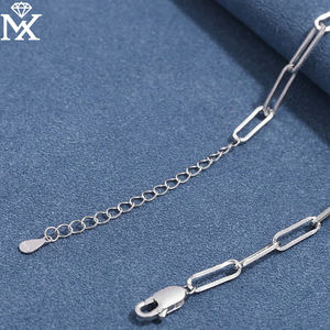 Chaîne cubaine Hip Hop 4mm collier en corde en argent sterling 925 bijoux plaqués <span class=keywords><strong>or</strong></span> unisexe, collier <span class=keywords><strong>de</strong></span> bijoux à chaîne <span class=keywords><strong>de</strong></span> qualité supérieure - Product Image 5