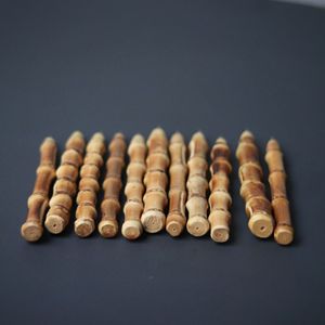 Bamboo Ballpoint Pen Natural Wood Office School Supply Novelty Gift Writing Instrument Black Ink - Product Image 4