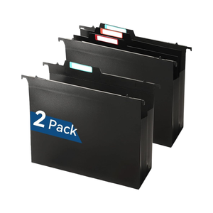 Staples Poly Expanding Hanging File Jackets, Letter Size, 5-Pack Assorted Colors - For Home & Office - View #12