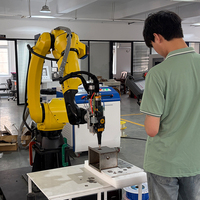 HJZ Roboter-Laserschweißmaschine Automatische Schweißmaschine Roboter mit CE CNC Benutzerfreundlicher Lichtbogenschweißroboter