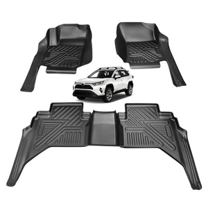 แผ่นรองพื้นรถยนต์แบบกันน้ำกันลื่น 5D TPE คุณภาพพรีเมียม สำหรับ Toyota Revo ออกแบบมาให้พอดีทุกสภาพอากาศ - Product Image 2