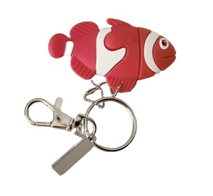 Phim Hoạt hình màu Đỏ Cam Cá <span class=keywords><strong>USB</strong></span> Flash Drive với logo in cá bút ổ đĩa NE mo <span class=keywords><strong>USB</strong></span> 64GB 32GB 16GB 8GB 4GB - Product Image 1