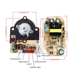Humidificador ultrasónico de 28V, potencia de atomización, PCB, placa de Control de Pcb, placa de circuito, piezas de generador de niebla, Humidificador ultrasónico PCBA - Product Image 2