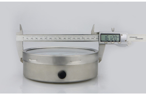 عالية الجودة 6 بوصة بار/رطل 304ss الفولاذ المقاوم للصدأ الهيدروليكية الجلسرين ملء مقاييس الضغط mamometer - Product Image 6