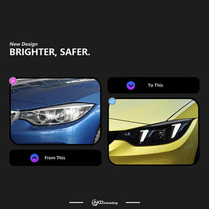 Conjunto de luz de circulación diurna LED faro Fang modificado para 13-20 para BMW 4 Series M4 automóvil dedicado F32 F36 F82 - Product Image 4