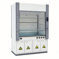 Campana de Extracción de Gases de Acero Resistente a Productos Químicos, con Revestimiento Anticorrosión, para Laboratorio Industrial