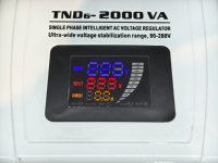 Régulateur de tension automatique TVR-5KVA personnalisé 220V, type relais, stabilisateur de tension automatique monophasé SVC pour appareils électroménagers