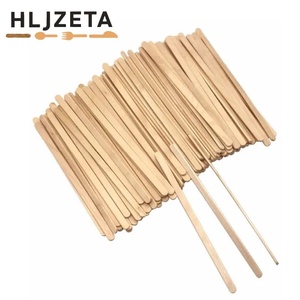 Máy khuấy cà phê bằng gỗ sử dụng một lần-bọc giấy, mịn và thân thiện với môi trường-tuyệt vời cho cà phê hoặc trà của bạn - Product Image 1