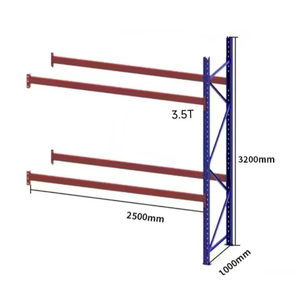 Rayonnage à palettes industriel en acier robuste de haute qualité avec une capacité de 3500 kg pour le stockage en entrepôt - Product Image 1