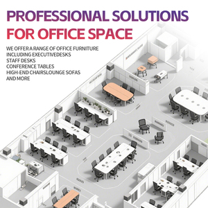 Juego de mesa de conferencia de asientos pequeños y modernos, nuevos muebles de oficina, mesa de madera para sala de reuniones de estilo del norte de Europa para oficinas escolares - Product Image 6