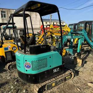 รถขุด SK17 kobelco มือสองรถขุดตีนตะขาบไฮดรอลิก - Product Image 2