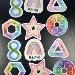 Custom Unique Sensory Stickers for Anxiety Relief Promotional Items
