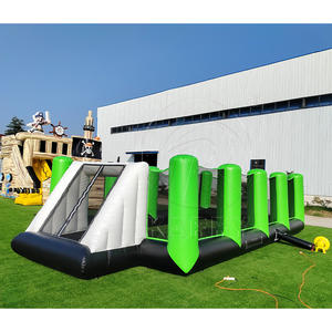 Dôme de football gonflable commercial en PVC pour jeux sportifs interactifs, terrain de football gonflable vert d'intérieur à <span class=keywords><strong>louer</strong></span> - Product Image 6