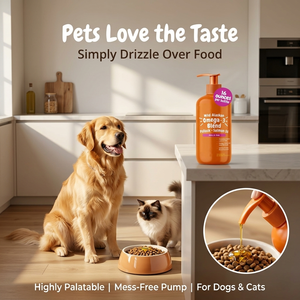 Friandises complémentaires nutritionnelles pour animaux de compagnie, 100% huile de poisson naturelle, oméga 3 liquide DHA EPA, huile de <span class=keywords><strong>saumon</strong></span> sauvage norvégien pour chiens et chats - Product Image 5