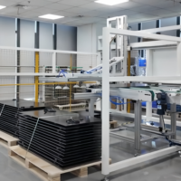 Máquina Automática de Ensamblaje SMT para Línea de Producción de PCB con PLC y Componentes Centrales del Motor