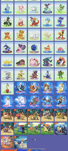 40 Box Qiyuan Elf <span class=keywords><strong>3D</strong></span> Lenticular Trading Card 2.0 Poke Mon 32 Box GBA Acrylique Gumei Game Console Kids Gift Board Games - Product Image 5