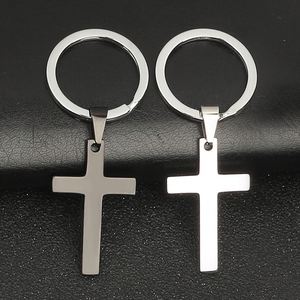 Tùy chỉnh kim loại Jesus chéo <span class=keywords><strong>Keychain</strong></span> Christian Tôn Giáo crucifix móc chìa khóa xe Mặt dây chuyền <span class=keywords><strong>Keyring</strong></span> cho các phím quyến rũ trang sức phụ kiện - Product Image 2