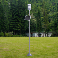 IP68 Industrial Solar Low Power High Accuracy Temperature Measuring Instrument Outdoor Ultrasonic Weather Station OEM/ODM Farm