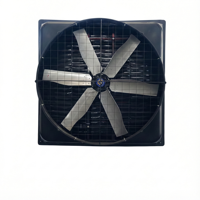 Ventilador para Gallineros de Alto Flujo de Aire, Ventilador de Ventilación para Granjas con 6 Aspas de Aleación y Motor BLDC para Producción de Pollo de Carne