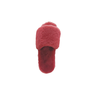 Sample Support Fluffy <strong>slippers</strong> for Women Shearling Easy On/Off Slide Sandal <strong>Slipper</strong> Fur Slides - Product Image 3