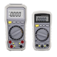 Multimeter Digital Genggam Multifungsi, Voltmeter Amperemeter Anti-bakar untuk Perawatan Teknisi Listrik, Peralatan Perkakas