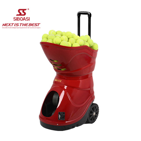 SIBOASI Tennis Ball Machine Tennis Shooting Machine Tennis Training Machine with Remote Control