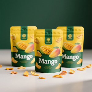 ถุงใส่<span class=keywords><strong>ขนม</strong></span>ผลไม้ย่อยสลายได้ถุงมะม่วงอบแห้งแบบยืนนำกลับมาใช้ใหม่ได้โลโก้ออกแบบได้ตามต้องการ - Product Image 4