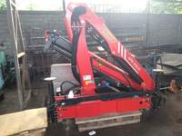 Kran Knuckle Boom Kecil SANY Palfinger SPK6500B Berkualitas Tinggi 3,14 Ton, Mesin Pengangkat 3 Lengan Lipat untuk Penggunaan Serbaguna