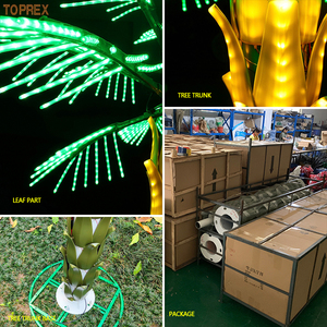 Palme Luminose a LED Artificiali Personalizzate di Alta Qualità per Illuminazione Paesaggistica Esterna - Product Image 4