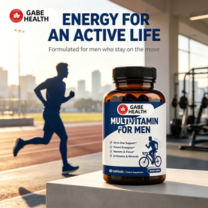 Multivitamines pour hommes en marque blanche OEM, 20 vitamines et minéraux, vitamines C, D, zinc, complexe B, 60 gélules pour l'énergie et la vitalité, personnalisable - Product Image 2