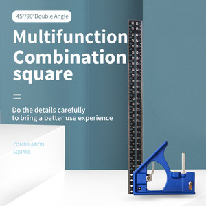 Thiết Kế Mới Đa-Chức Năng Kết Hợp Góc Vuông Cai Trị 45 Độ Mộc Của Vuông 300Mm Xách Tay - Product Image 2