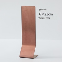 LONGZHIGE Numéros de table en métal pour restaurant, supports de numéros de table de mariage de haute qualité, finition dorée, cartes de placement personnalisées