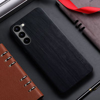 Étui de téléphone en cuir PU à motif grain de bois pour Samsung Galaxy S26 S25 S24 S23 S22 Ultra A16 A36 A56 A15 A35 A55 A73