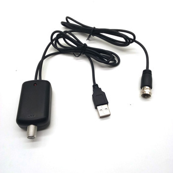 HDTV Antenna Amplifier Booster With F/ IEC USB Connector Satellite Tv Receiver