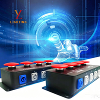Distributeur de signal LED DMX512 haute performance à 4 canaux, console de contrôle électrique en alliage d'aluminium