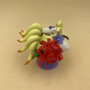 Collection de tasses florales Pokemoned Re-ment, 6 types, Eievui Rokon Mew, figurine en PVC, jouets en plastique pour la décoration de bureau, cadeau pour enfants - Product Image 4