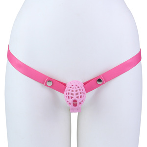 Dispositifs de chasteté légers en résine ABS imprimés en 3D pour hommes, avec anneau de verrouillage invisible de 9 tailles, jouets sexuels pour l'exercice du pénis. - Product Image 3
