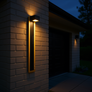 Lampada da Parete Moderna per Esterni Jenni Research, 23.6 Pollici, in Alluminio, LED Dimmerabile, Impermeabile, Illuminazione da Giardino - Product Image 2