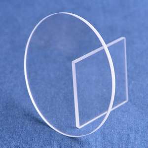 Plaque en verre optique carrée transparente personnalisée, épaisseur de 1 à 5 mm, résistante aux hautes températures, découpe de précision, couvre-instruments, revêtement antireflet - Product Image 6