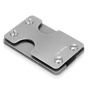 2 trong 1 sợi carbon chủ thẻ ví thẻ tín dụng ngân hàng thẻ RFID Chống Trộm Swipe EDC Multitool thông minh Keychain <span class=keywords><strong>Key</strong></span> chủ - Product Image 1