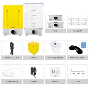 ELEGOO-Paquete de lavado y cura Mercury XS, Compatible con <span class=keywords><strong>Saturn</strong></span> <span class=keywords><strong>2</strong></span>, para modelos grandes de resina 3D - Product Image 6