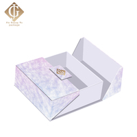 Logo personnalisé Couvercle et base Parfum de luxe Cosmétique Soins de la peau Boîte d'emballage cadeau en carton avec couvercle Emballage de boîte cadeau