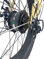 Vélo électrique à gros pneus Bafang, batterie au lithium 48V15Ah, autonomie étendue, frein à disque mécanique 7 vitesses