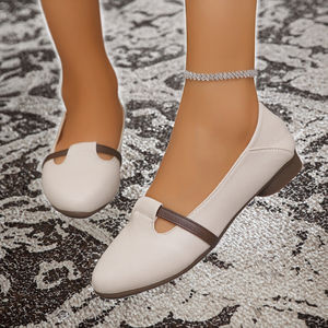 New Slip-On Breathable Light Weight Summer Low Heel Flat Soft Sole Casual Comfortable Rubber/PVC Single <b>Shoes</b> - Product Image 3