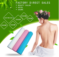 Drap-housse non tissé jetable à usage hôtelier et hospitalier Rolls Salon de beauté Spa pédicure Massage draps de lit