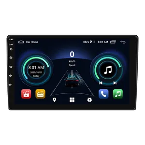 Evrensel çift 2 din 7 9 10 inç dokunmatik ekran araba android müzik seti oynatıcı wifi gps navigasyon araba oto elektronik