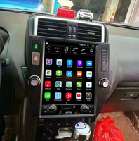 Pour Toyota Prado 2010-2013 Double 2 Din Quad Octa-Core Autoradio Android Amplificateur de Voiture Carplay GPS & Suivi